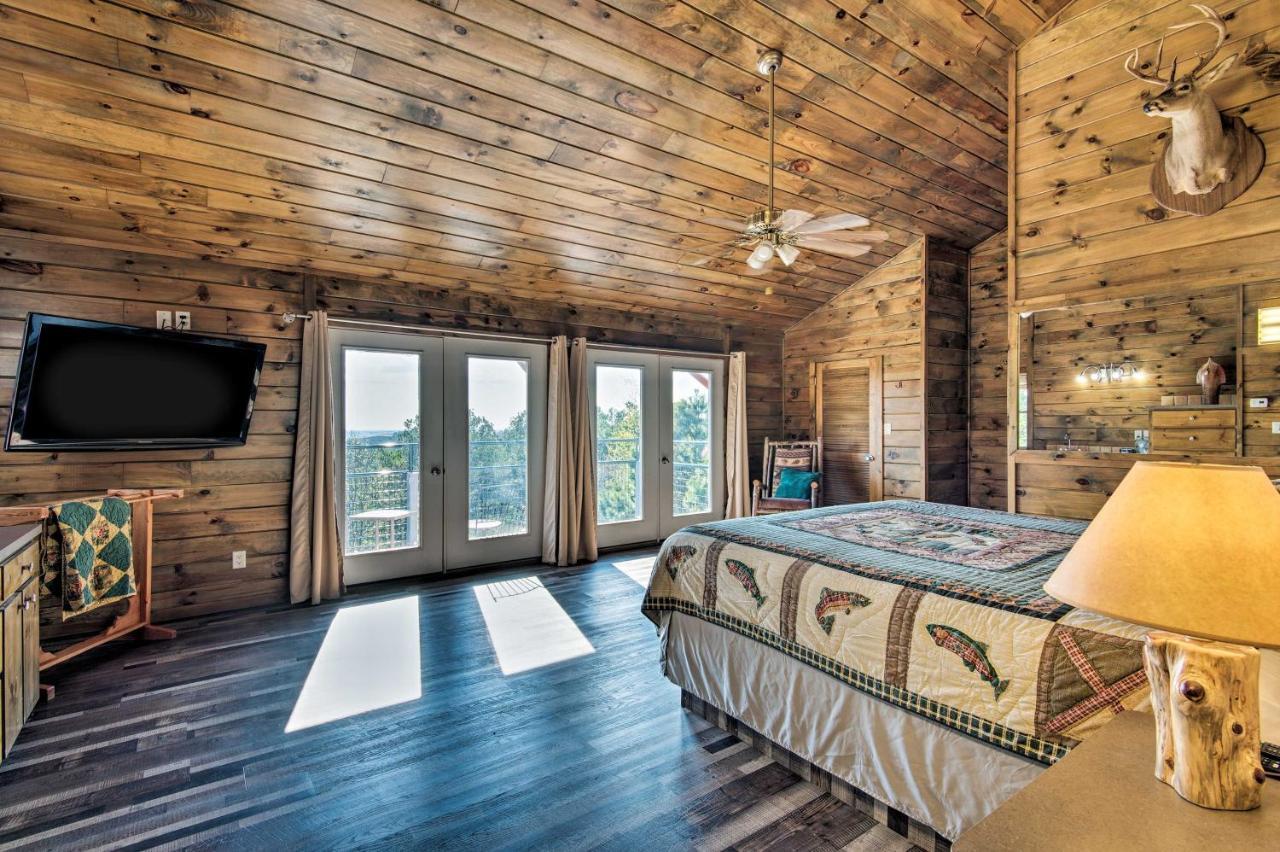 Broken Bow Mountaintop Home With Hot Tub! Exterior photo